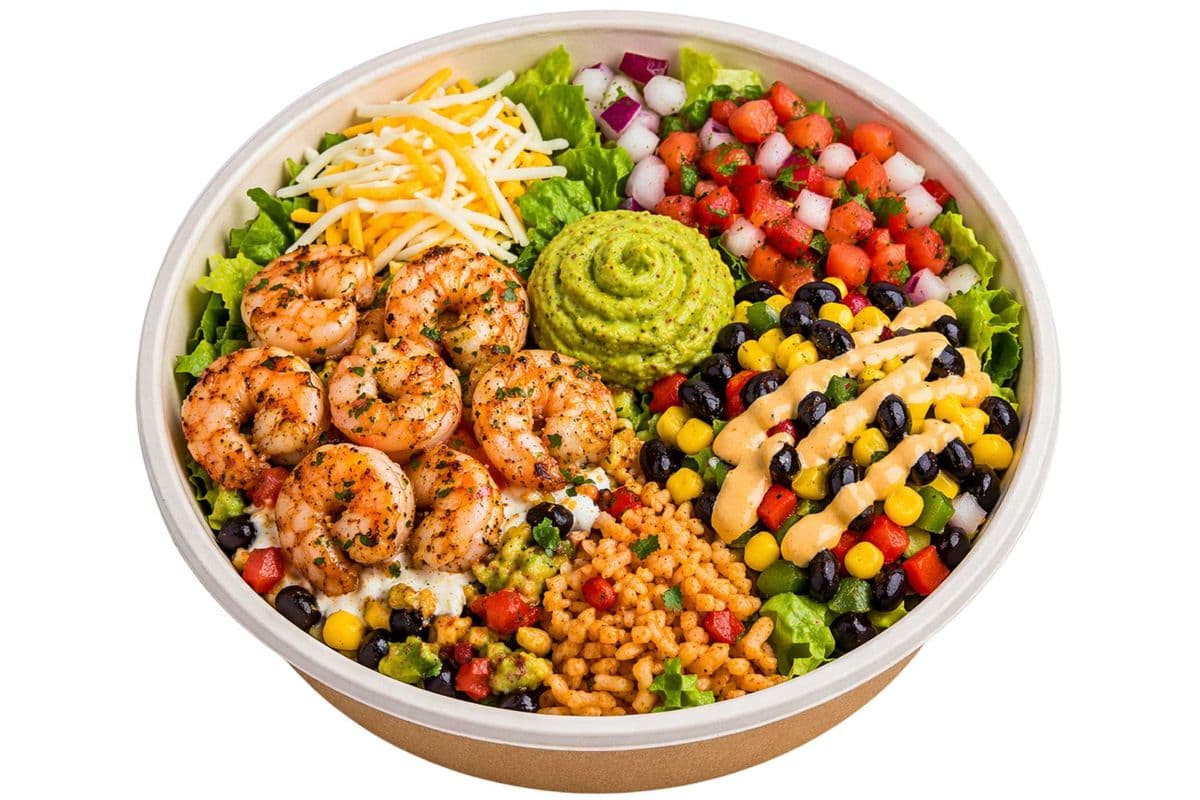 Pan Seared Shrimp Bowl