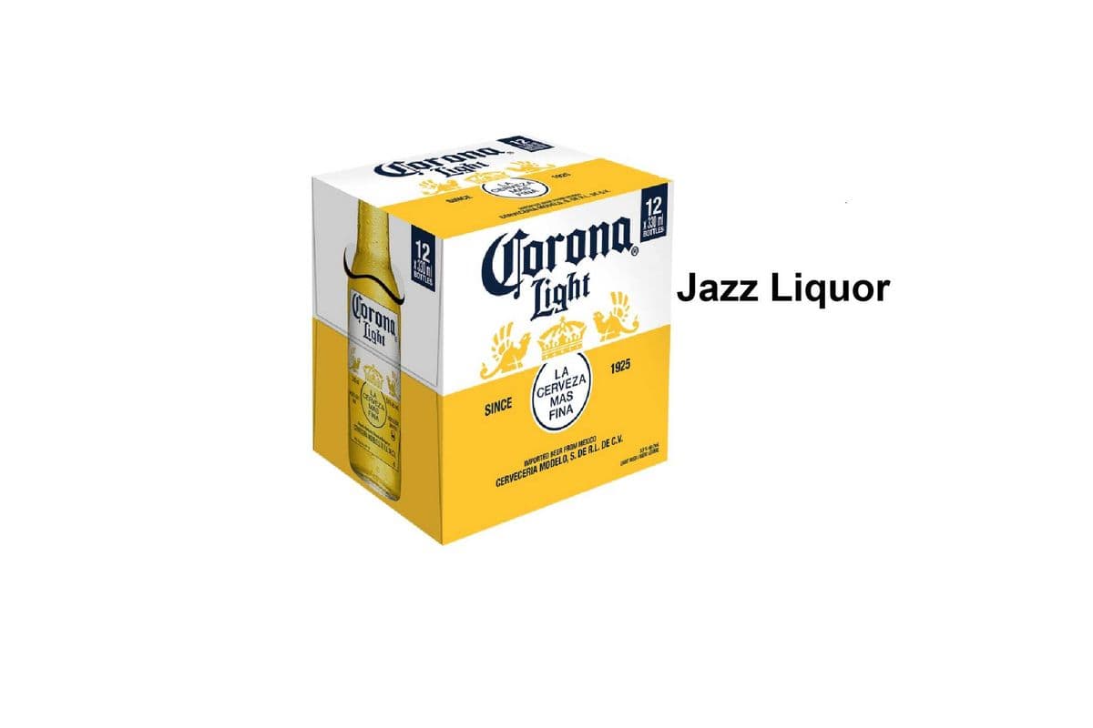 CORONA LIGHT 12 BOTTLES (1 x 12×330ML)