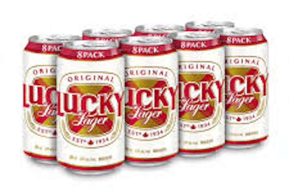 Lucky Lager (8 Cans) (8 x 355)