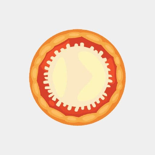 2x Small Pizza Deal Plain Vegan Cheese