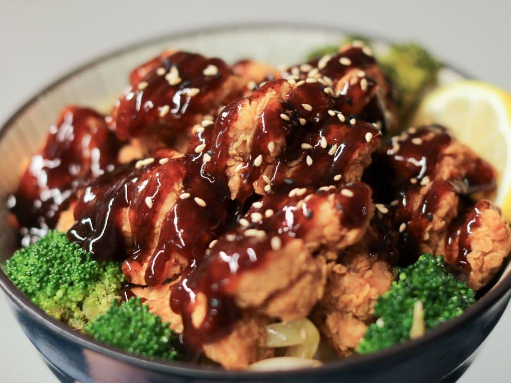 Korean Fried Chicken Deopbap(M)