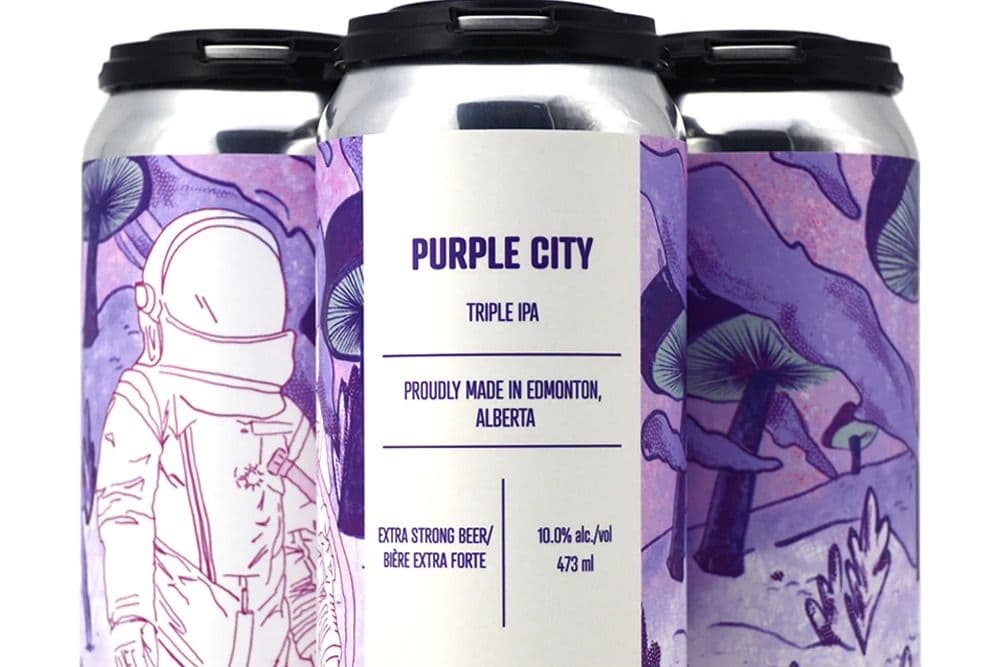Purple City Triple IPA 4 can (4 x 473 ml)