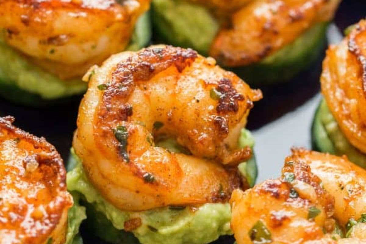 Keto Gourmet Shrimp Guacamole Bites