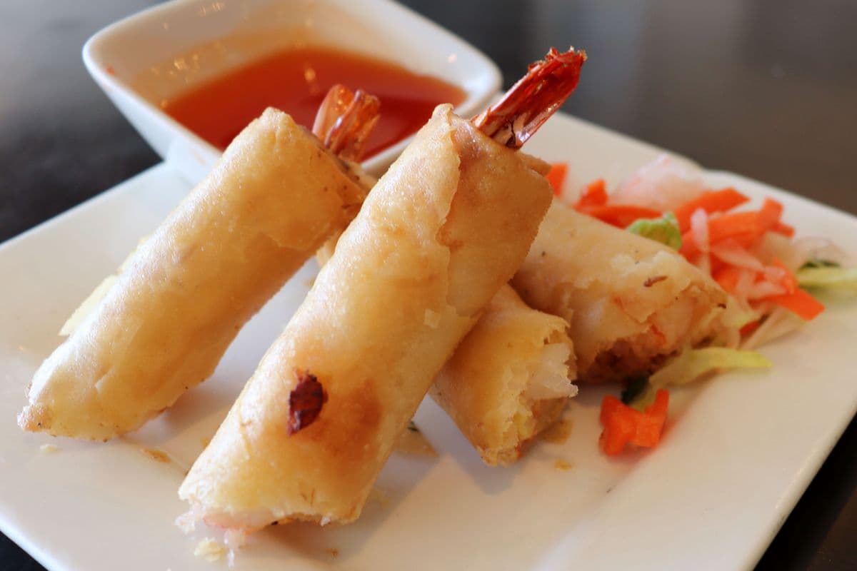 A1. Pho House Crispy Shrimp Spring Rolls (2 pcs)