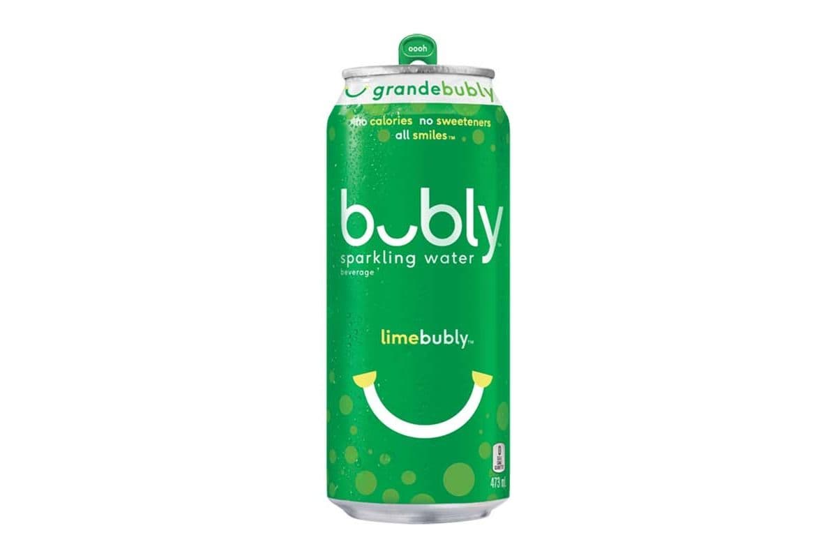 Bubly lime, canette 473 ml	/ Bubly Lime