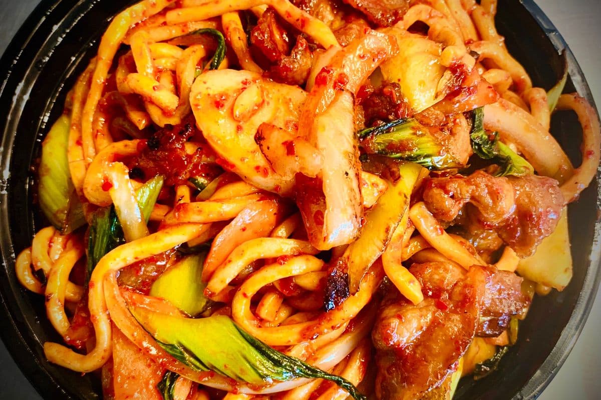 F1. Korean Spicy Fried Noodles