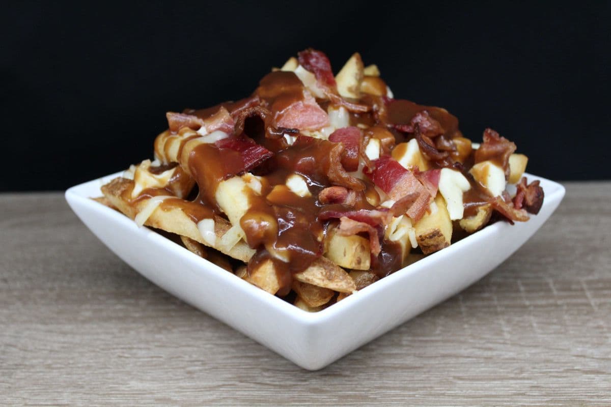 Bacon Double Cheese Poutine
