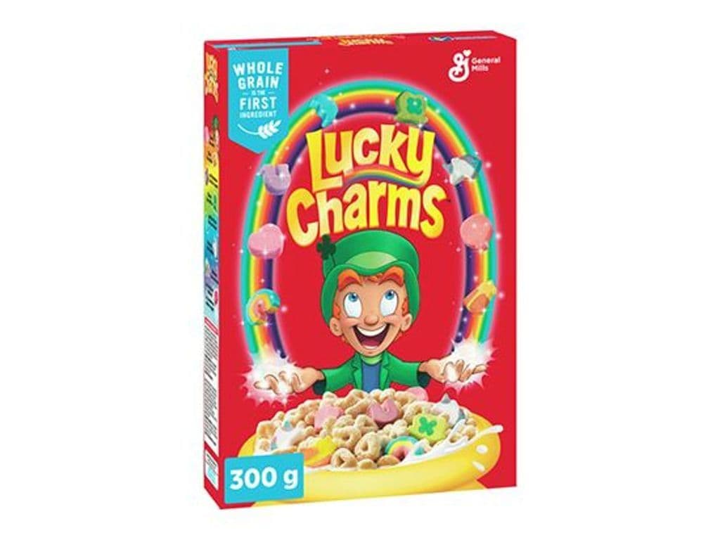 GENERAL MILLS LUCKY CHARMS CEREAL 300G