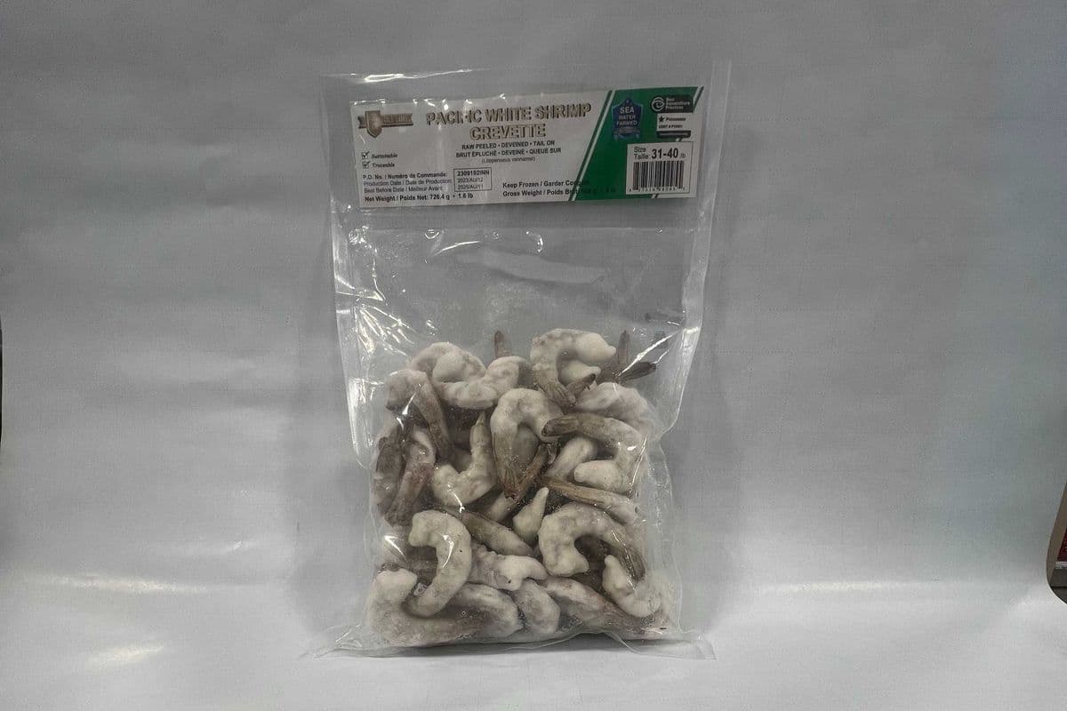Pacific White Shrimp 31/40 (2 lbs)