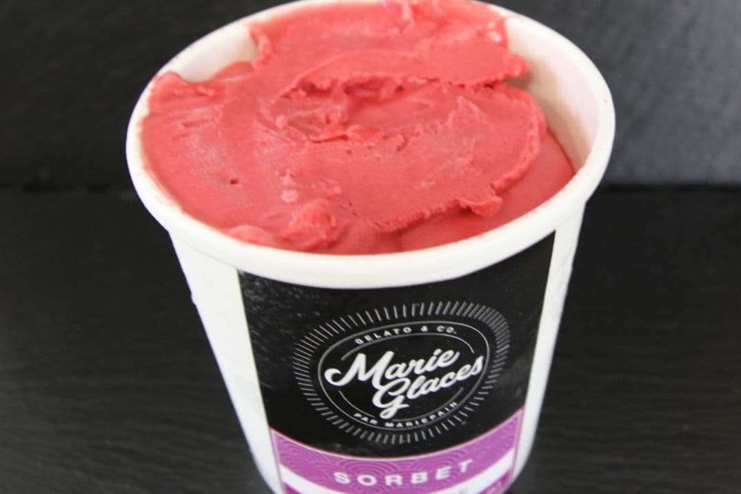 Sorbet aux framboises (500 ml)