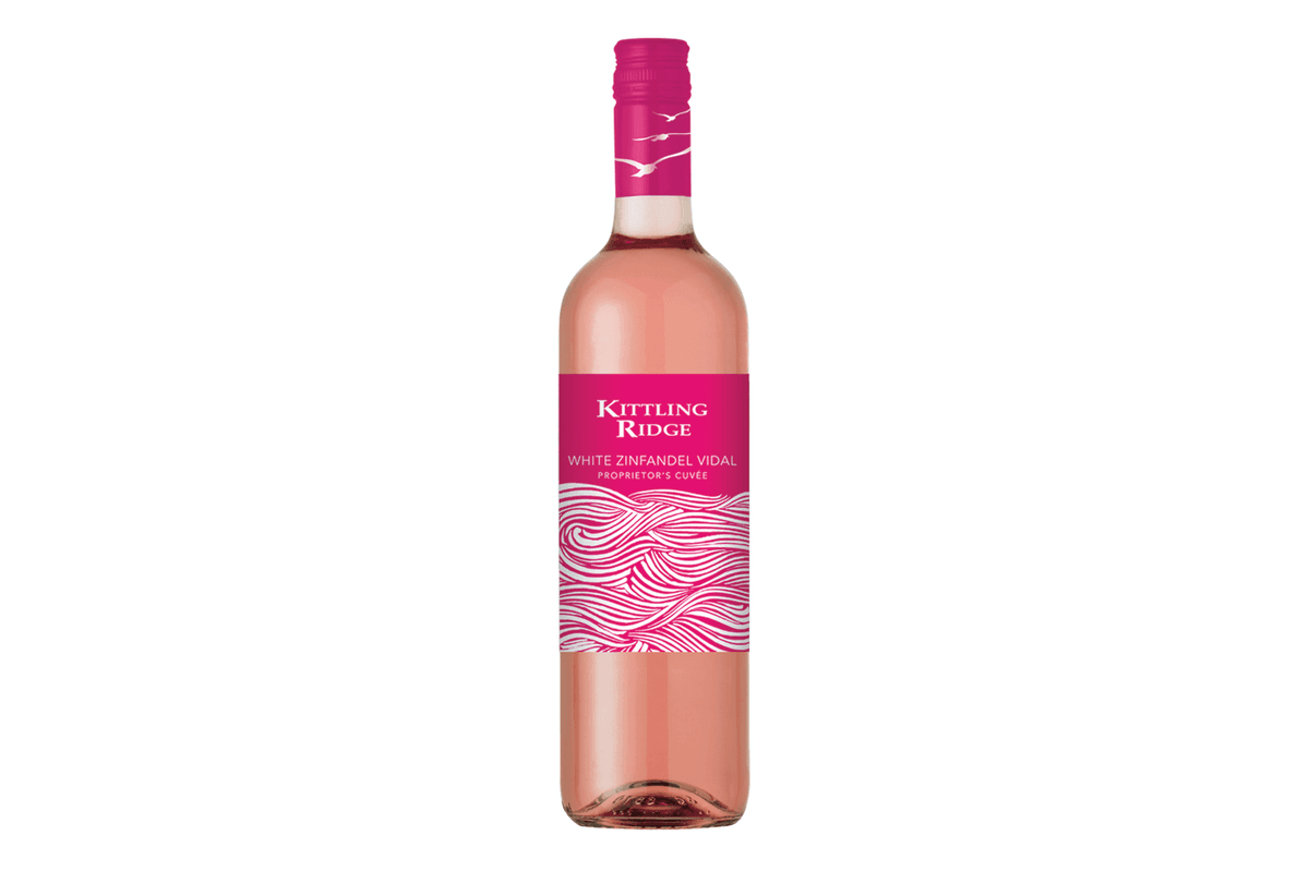 Kittling Ridge Proprietor's Cuvée White Zinfandel Vidal 750mL (1 x 750 ml Bottle)