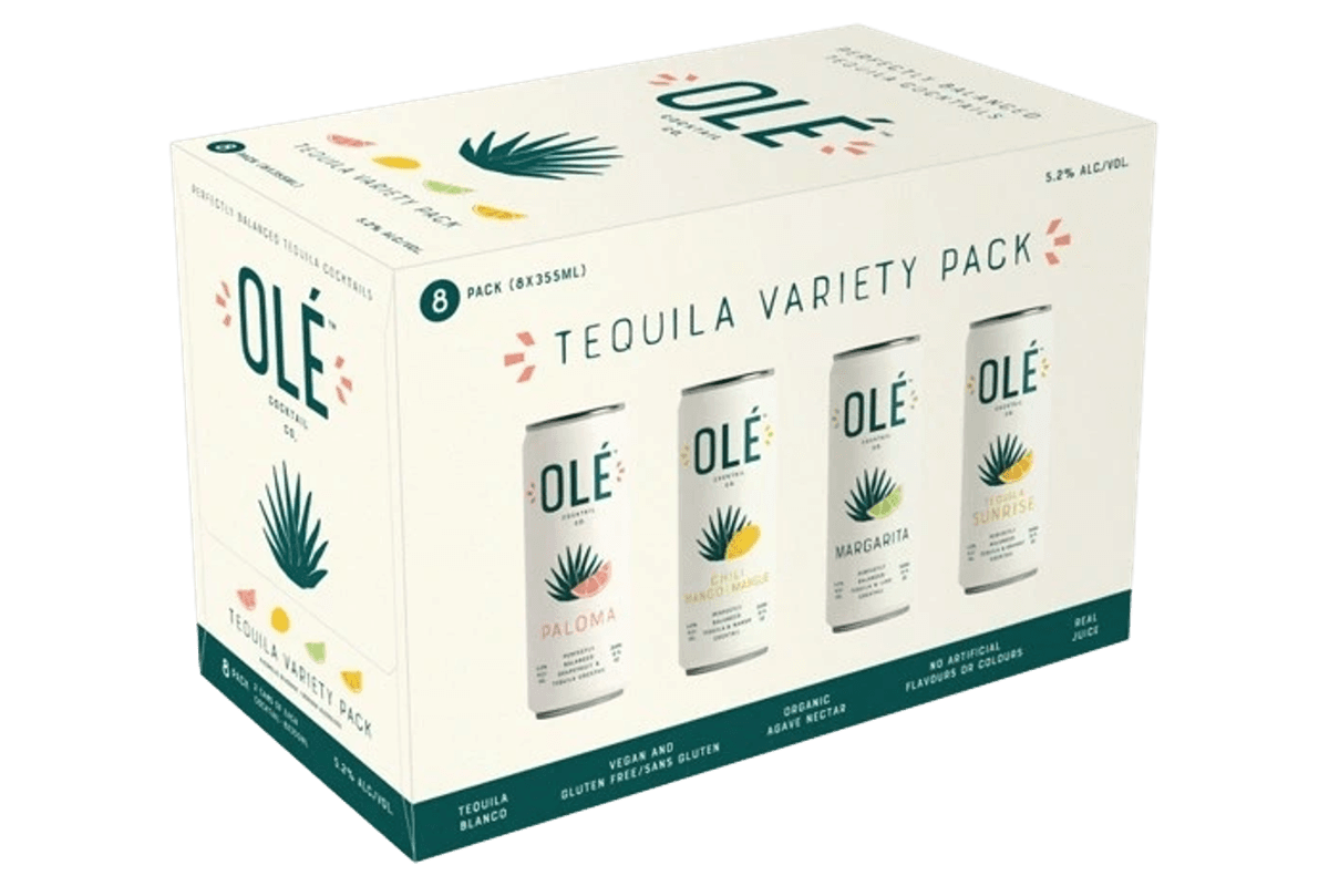 Ole Cocktail Tequila Mixer 355ml 8pk Can