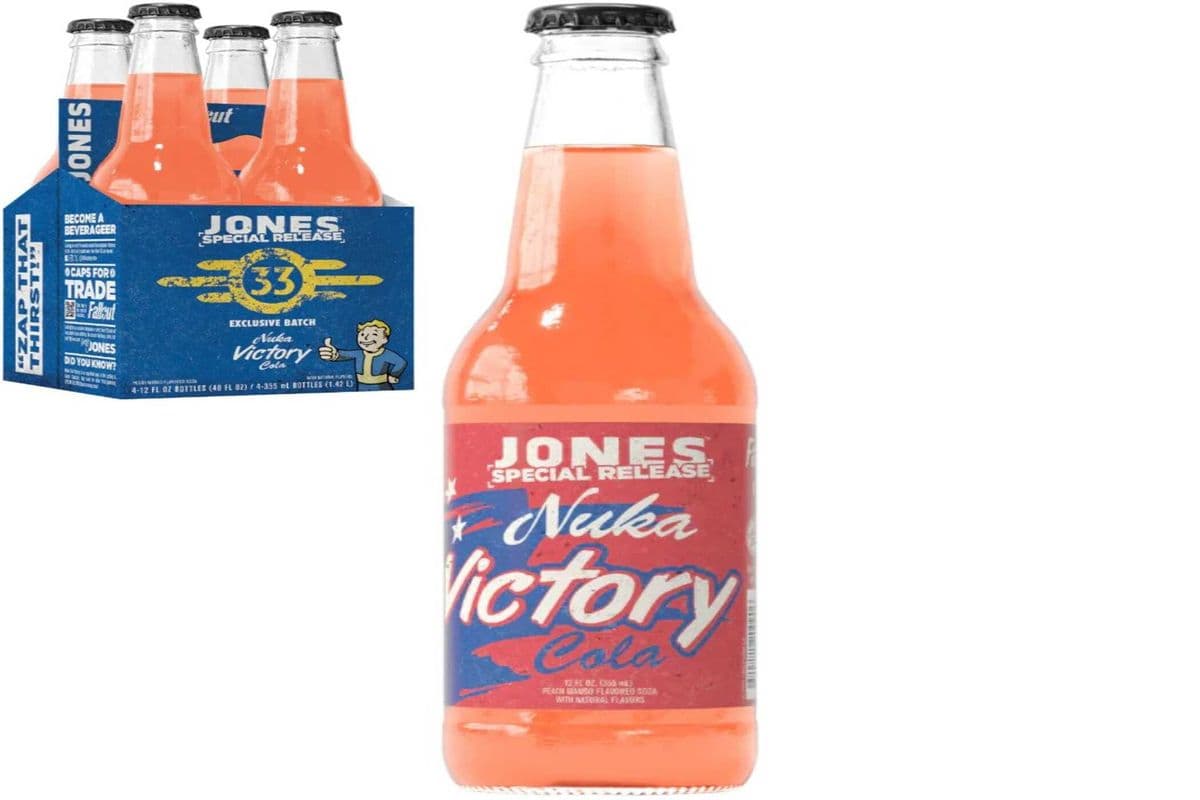 Jones Fallout Nuka Cola Glass Bottle Rare (355ml)