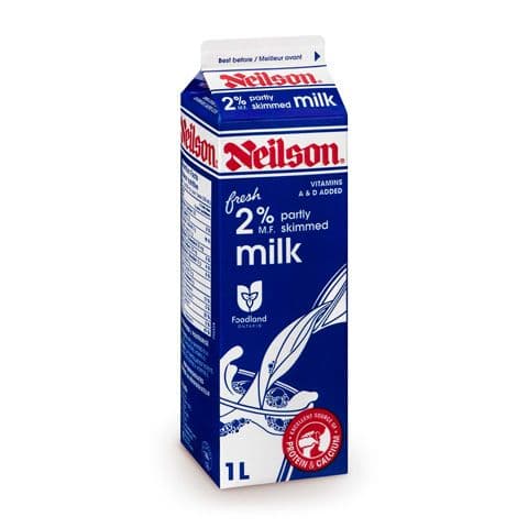 Neilson 2% Milk Carton 1L