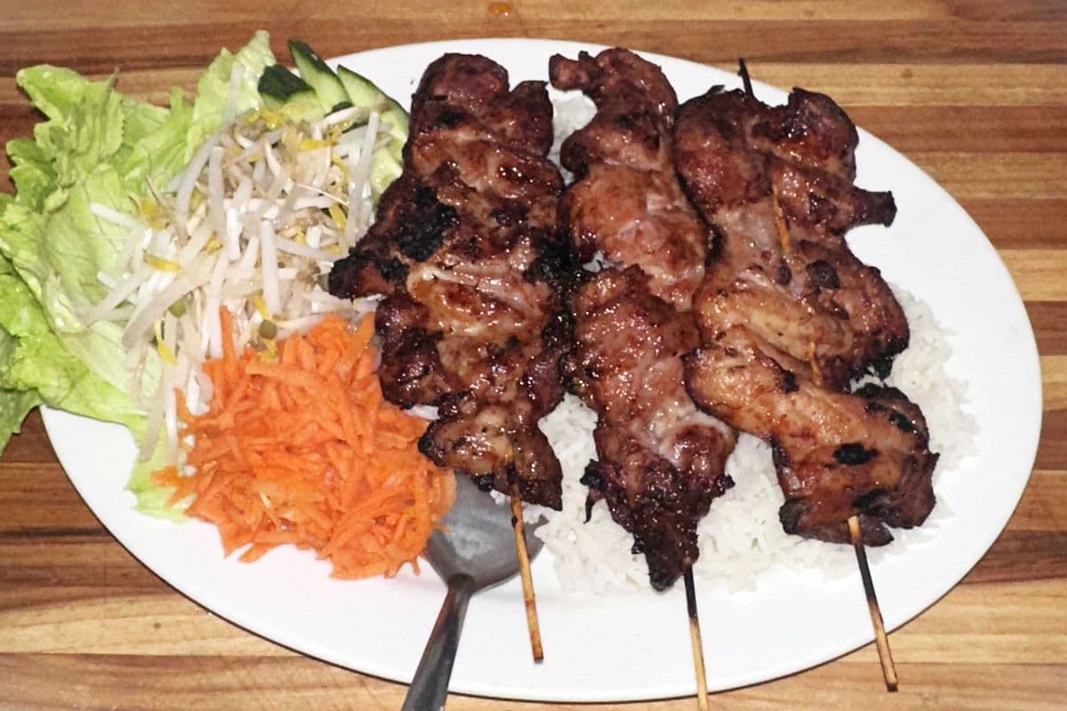 39. Grilled Chicken (3 Skewers)