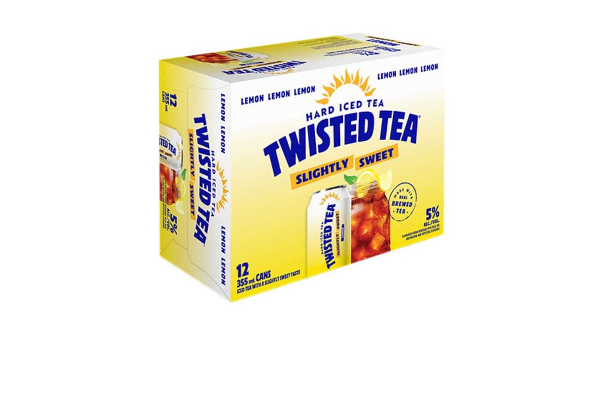 TWISTED TEA SLIGHTLY SWEET 12PK (12 x 355ML)
