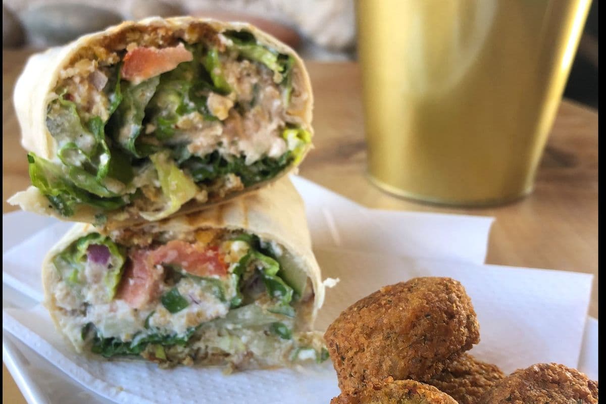 Vegetarian Falafel Wrap
