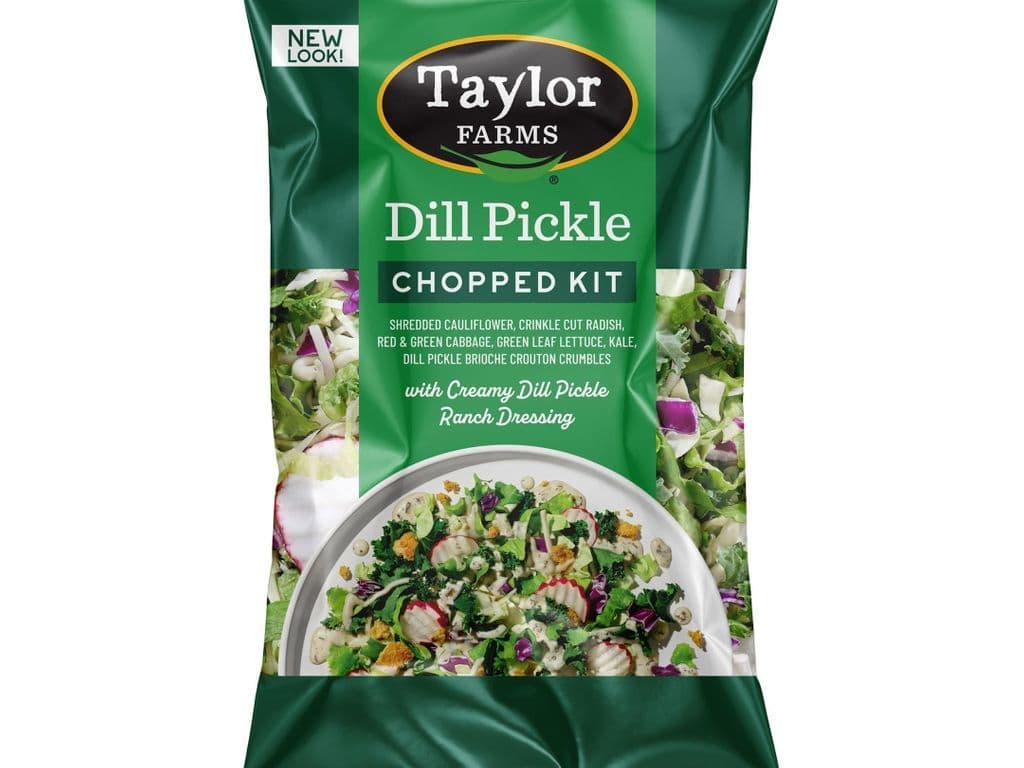 TAYLOR FARMS DILL PICKLE CHOPPED SALAD KIT 11.75OZ