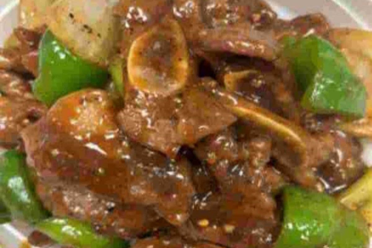 黑椒牛仔骨 Black Pepper Beef Short Rib