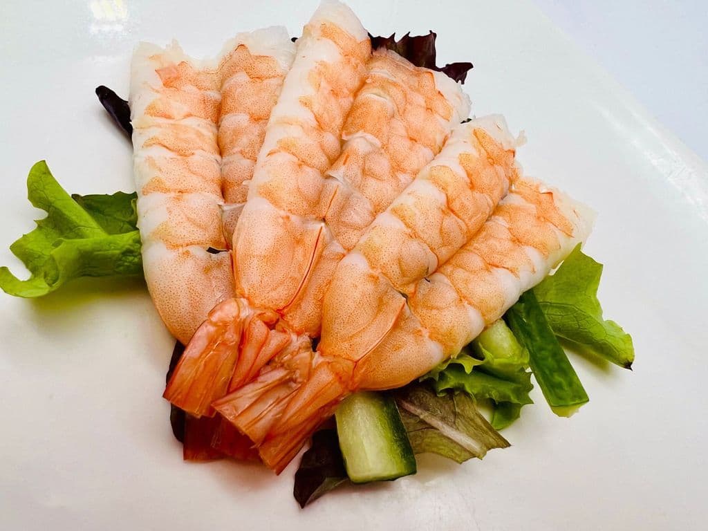 5S EBI Crevette / Shrimp Sashimis (3MCX Sans Riz / Without Rice)