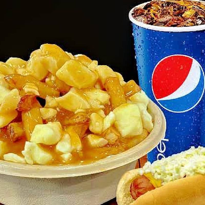 Trio Poutine 1 Hot Dog