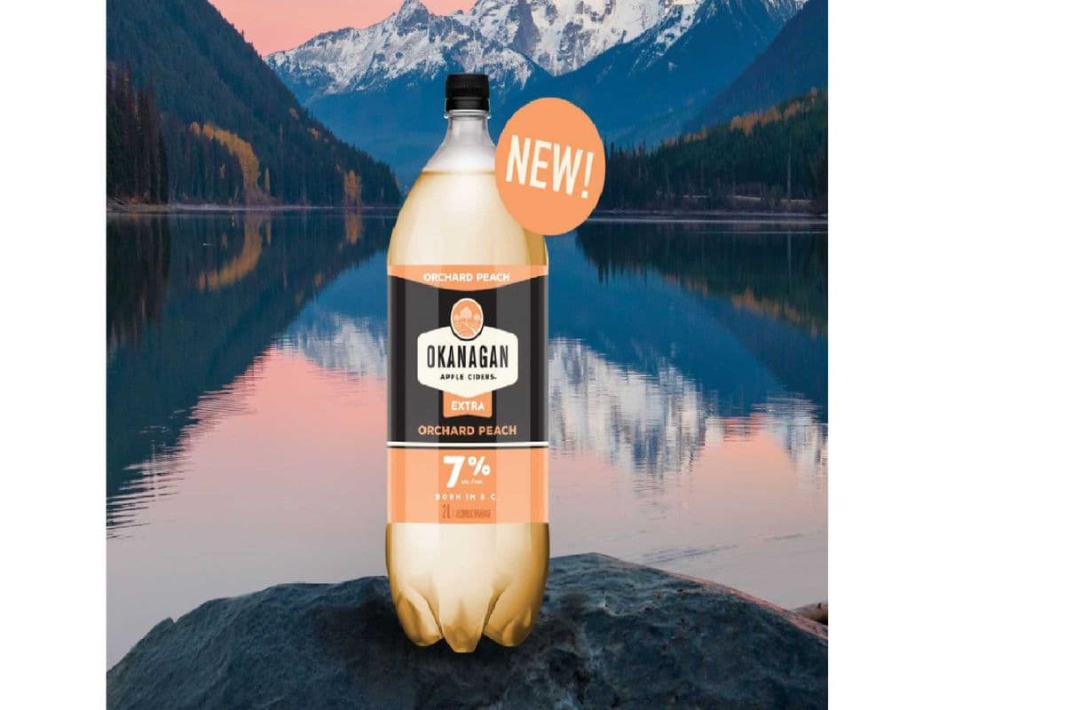 Okanagan Orchard Peach Cider (1 x 2L bottle)