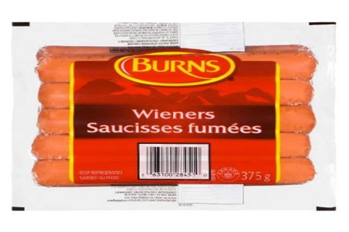 Burns wieners 375 g