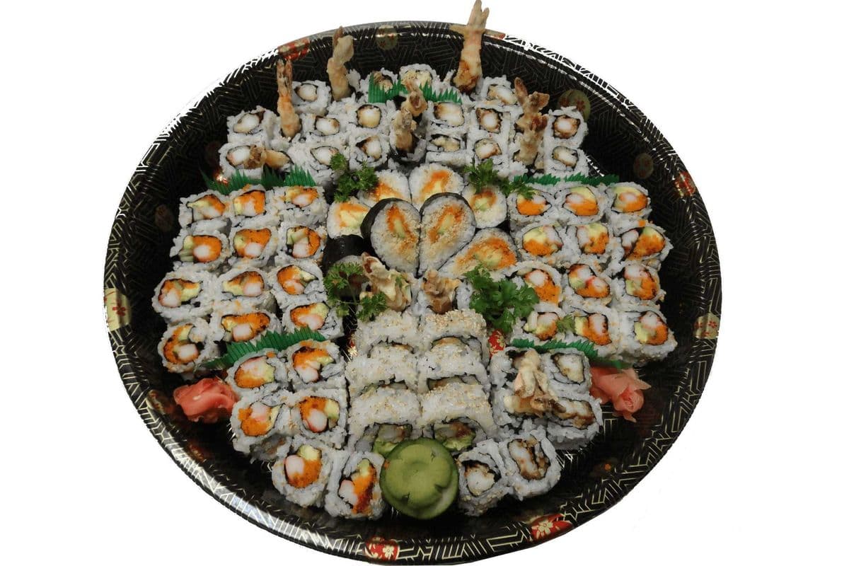 E. Sushi Tray (76 pcs)