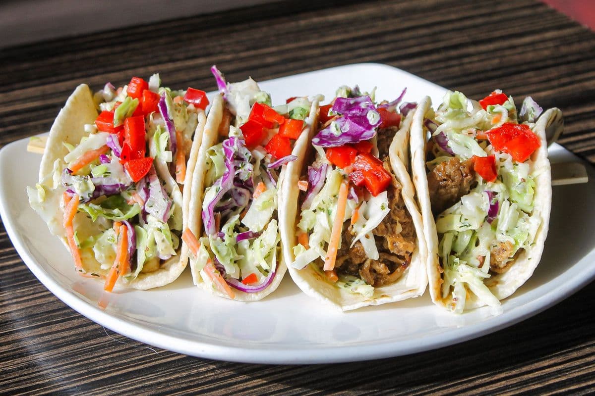 Korean BBQ Pork Tacos