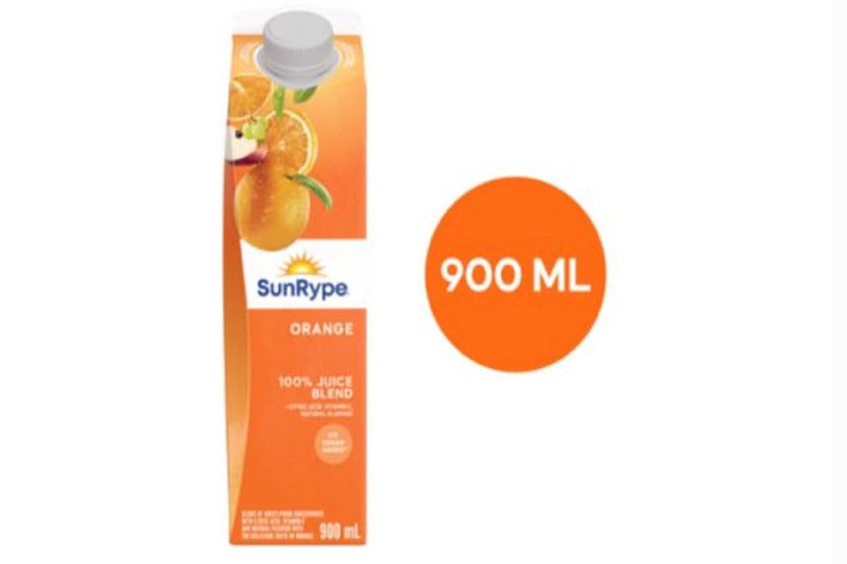 SUN-RYPE ORANGE JUICE (900 ML)