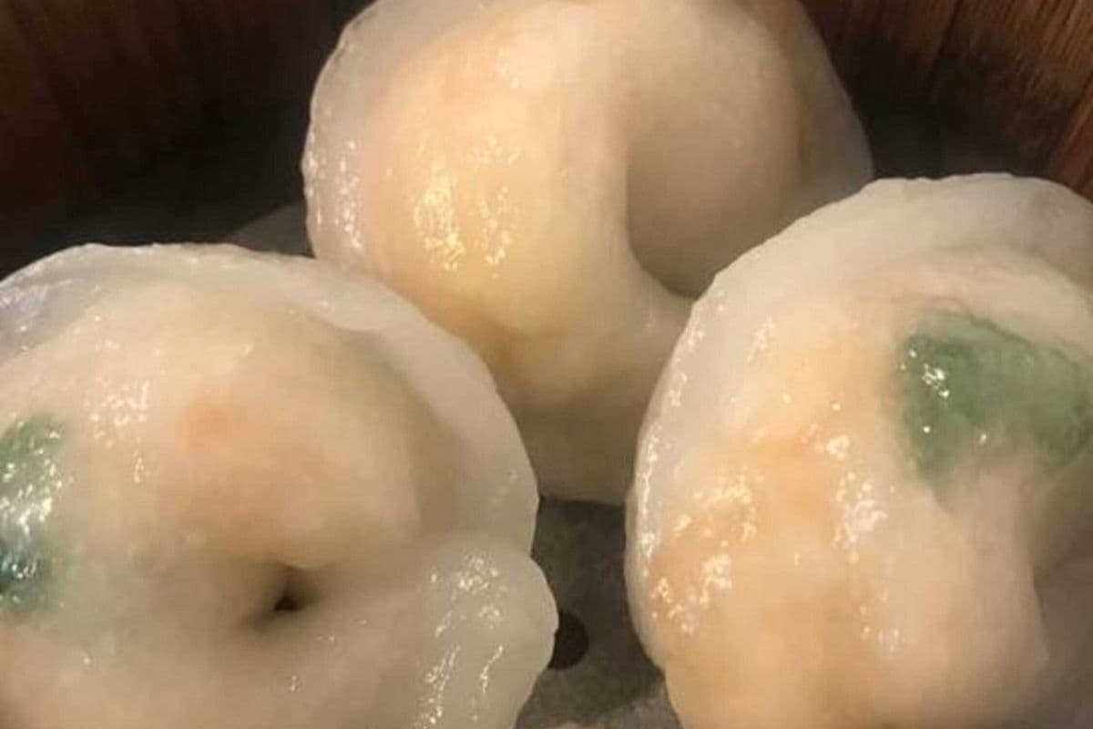 10. Raviolis chinois aux pétoncles cuits à la vapeur (4 mcx) / Steamed Scallop Dumplings (4 pcs)