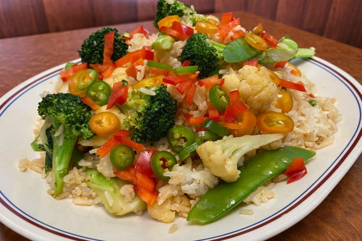 [30% OFF] Szechuan Mixed Vegetable Fried Rice (四川雜菜炒飯)