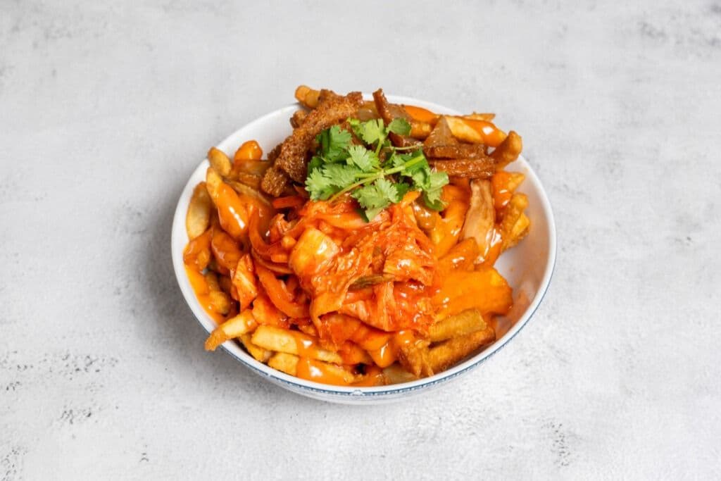 8. Vegetarian Poutine