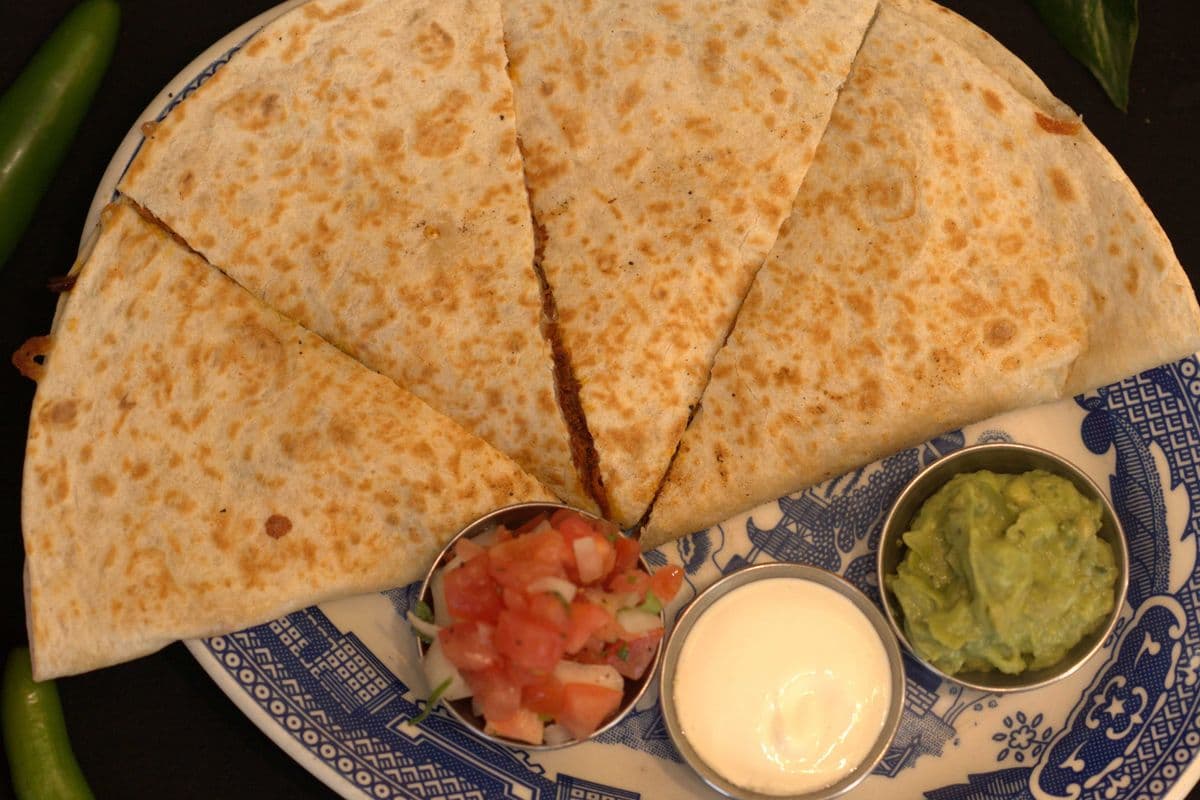 Pollo Asado Quesadilla