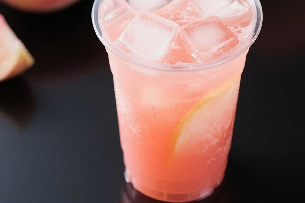 Peach Probiotic Drink