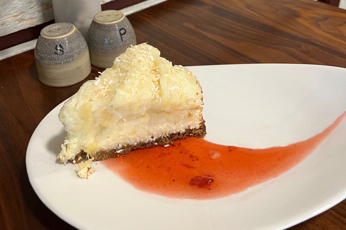 Pina Colada Cheesecake