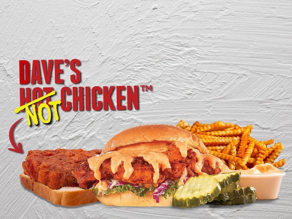 Cauli Dave's #3: 1 Cauli Tender & 1 Cauli Slider w/ Fries