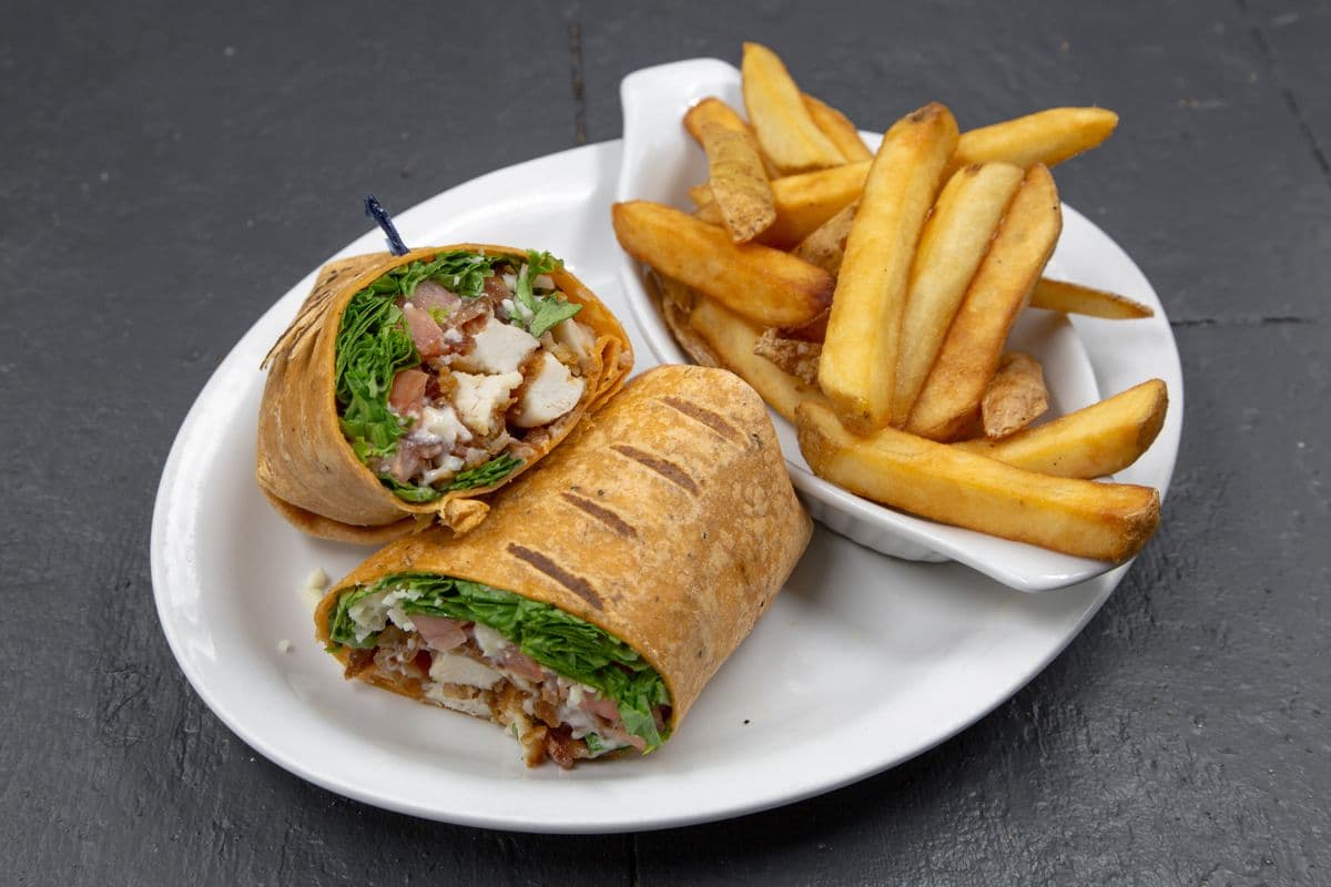Crispy Chicken Club Wrap