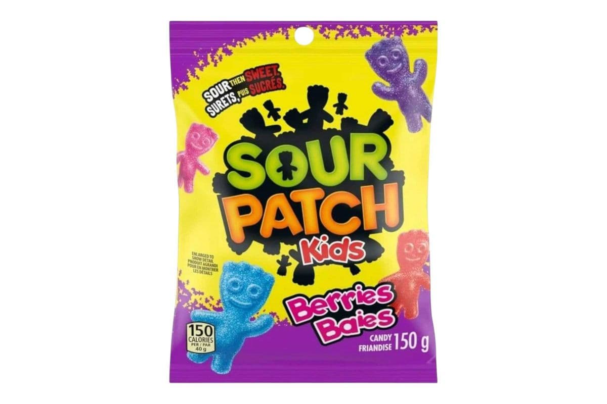 Sour Patch Berries (150gm) (150 Cal)