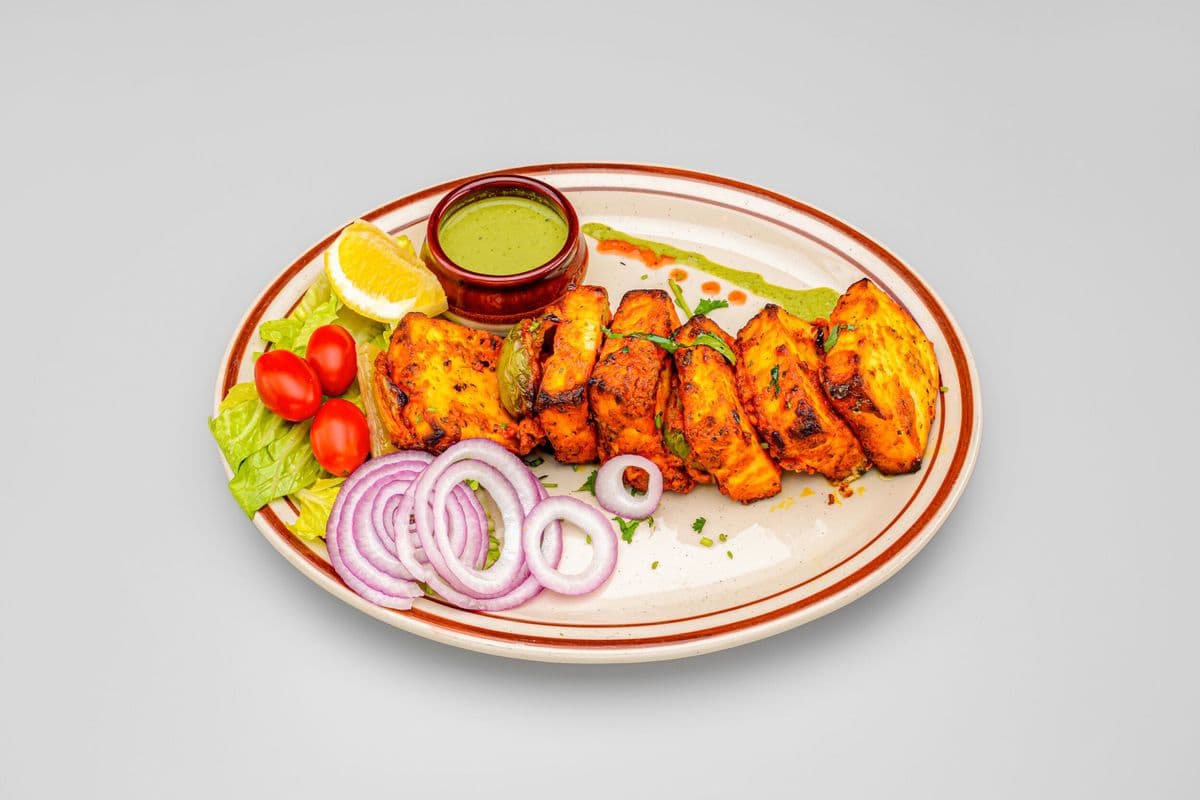 Achari paneer tikka
