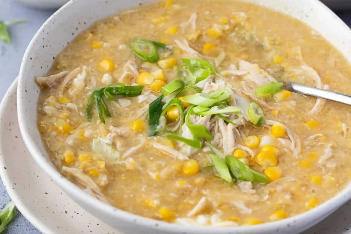 Corn Soup (Chicken)
