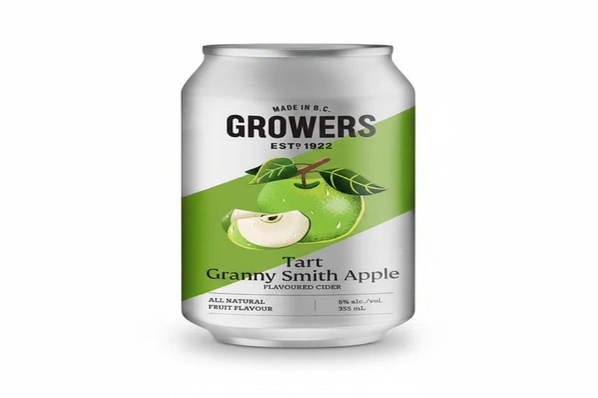 Growers Granny Smith Apple 6Cans (6 x 355ml)