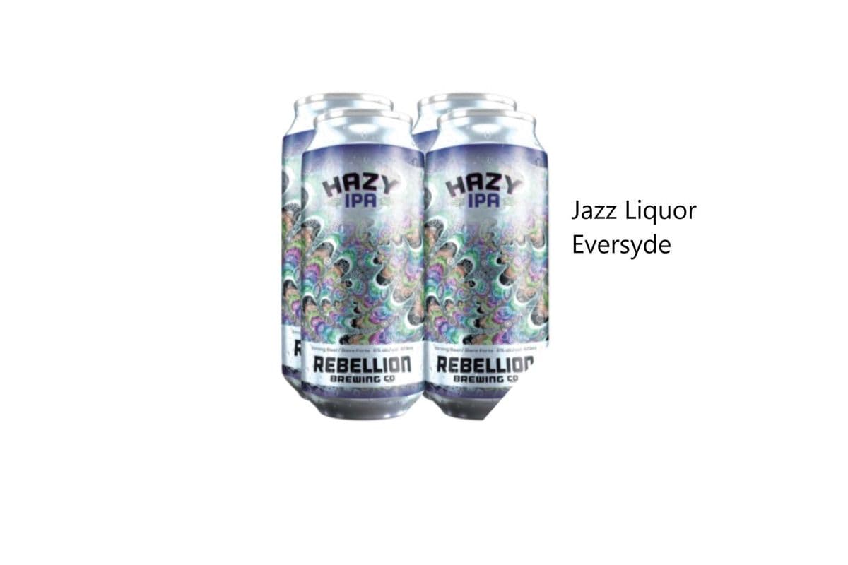 REBELLION HAZY IPA CANS (1 x 473ML)