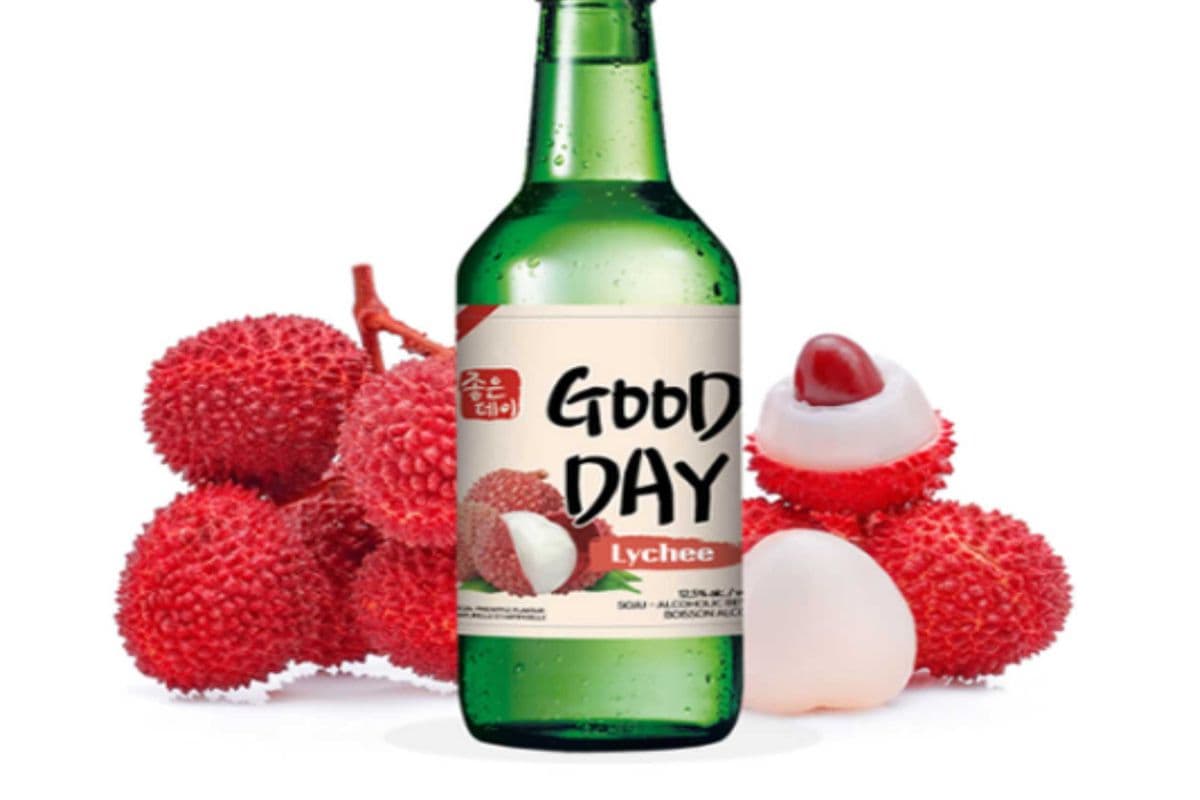 GOOD DAY SOJU LYCHEE (1 x 360 ML)