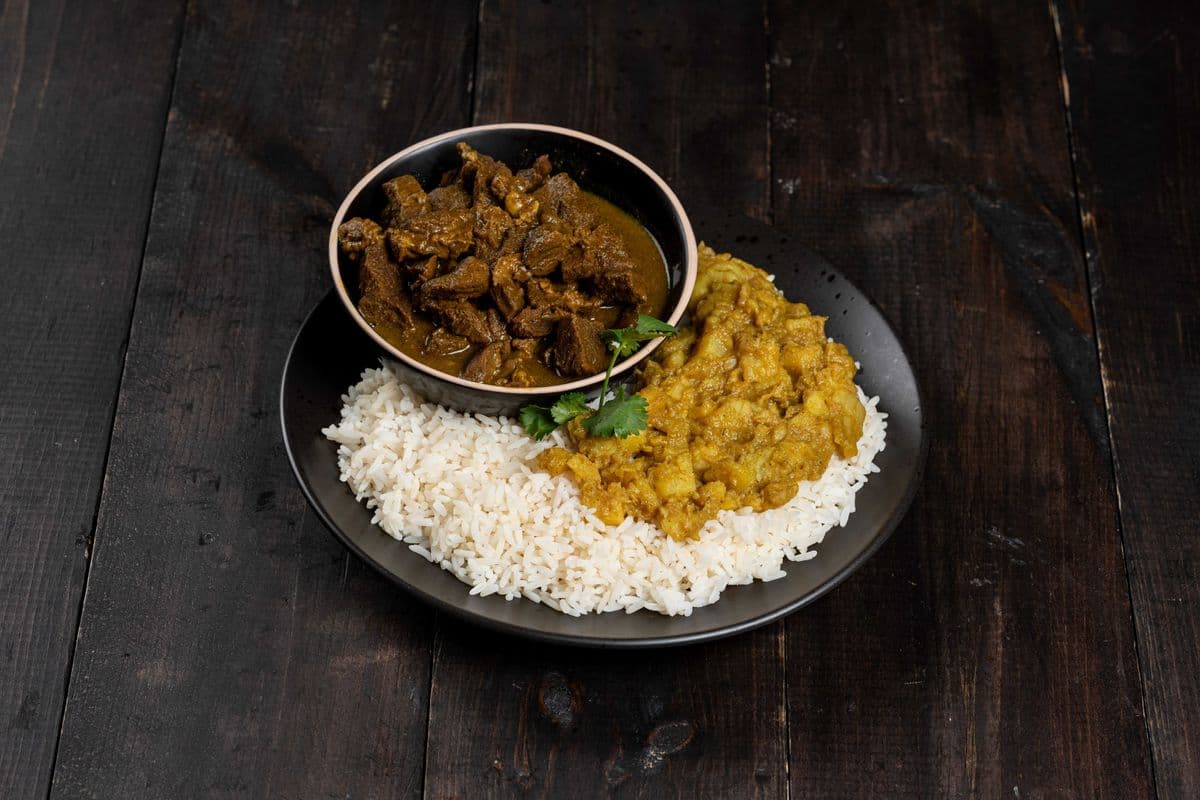 Rice - Curry Goat (Boneless)