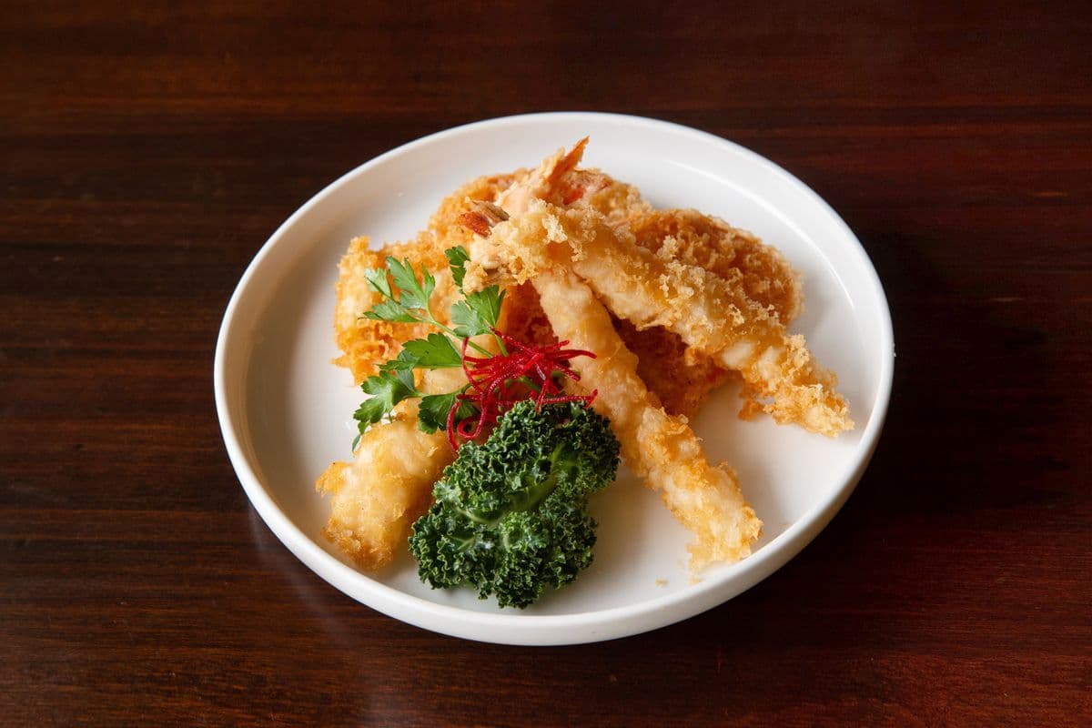 Prawn and Yam Tempura
