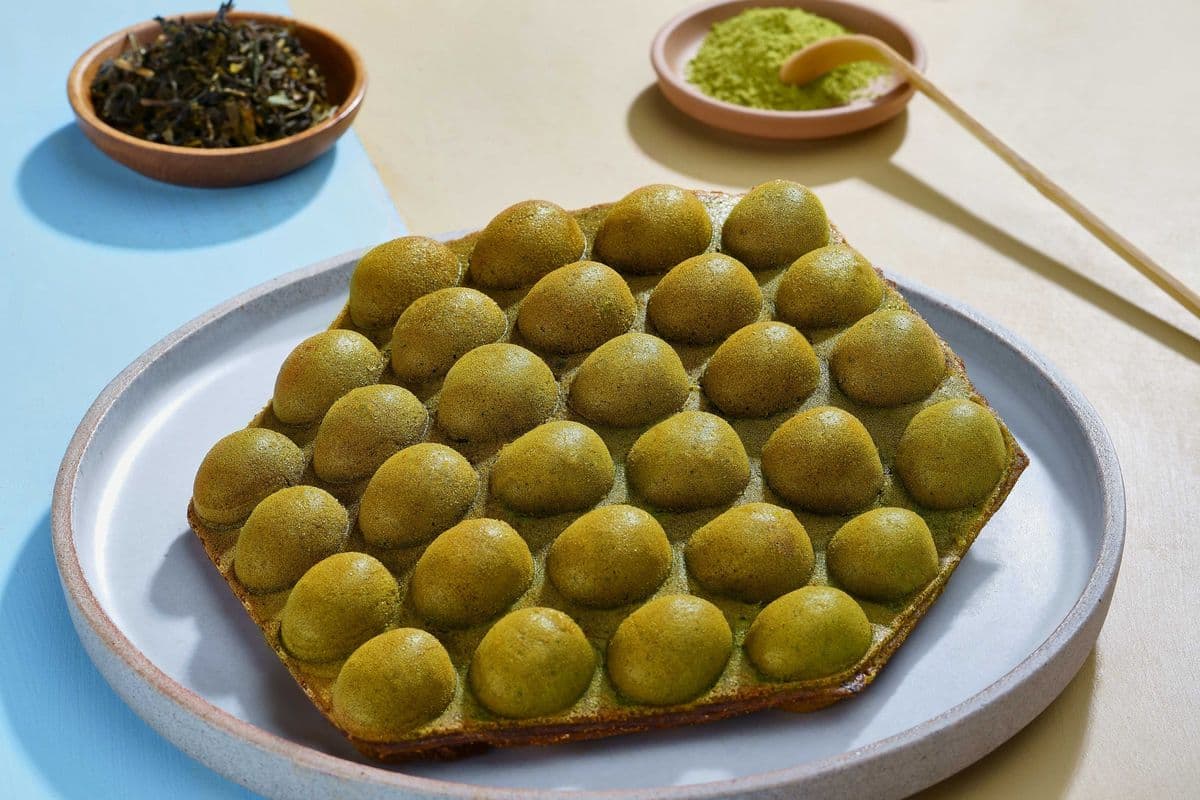Matcha Bubble Waffle