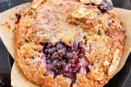 Tori's Berry Flax Muffin