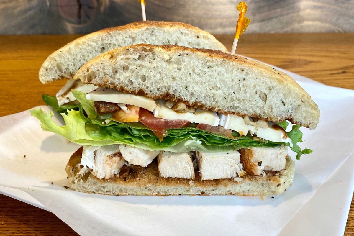 Chicken Balsamic Sandwich*Contains walnuts