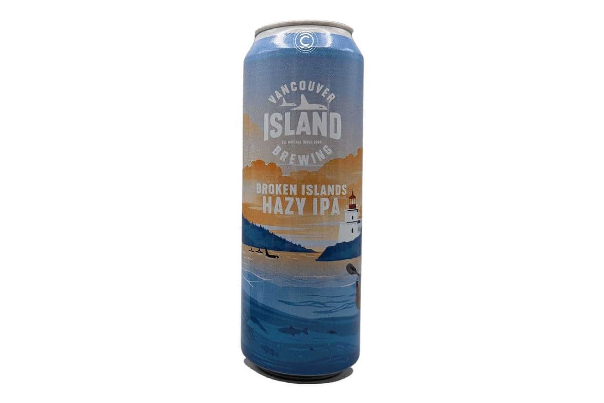 Vancouver Island-Broken Islands Hazy IPA Tall Can (1 x 568ml)